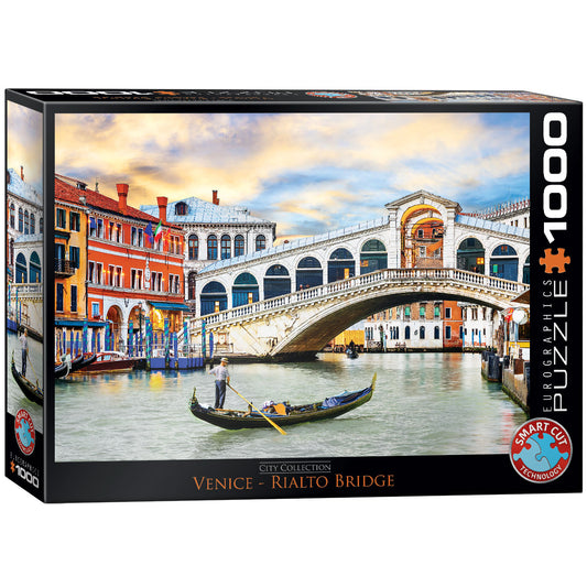 пъзел Eurographics 1000 - Venice Rialto Bridge|Мостът Риалто във Венеция
