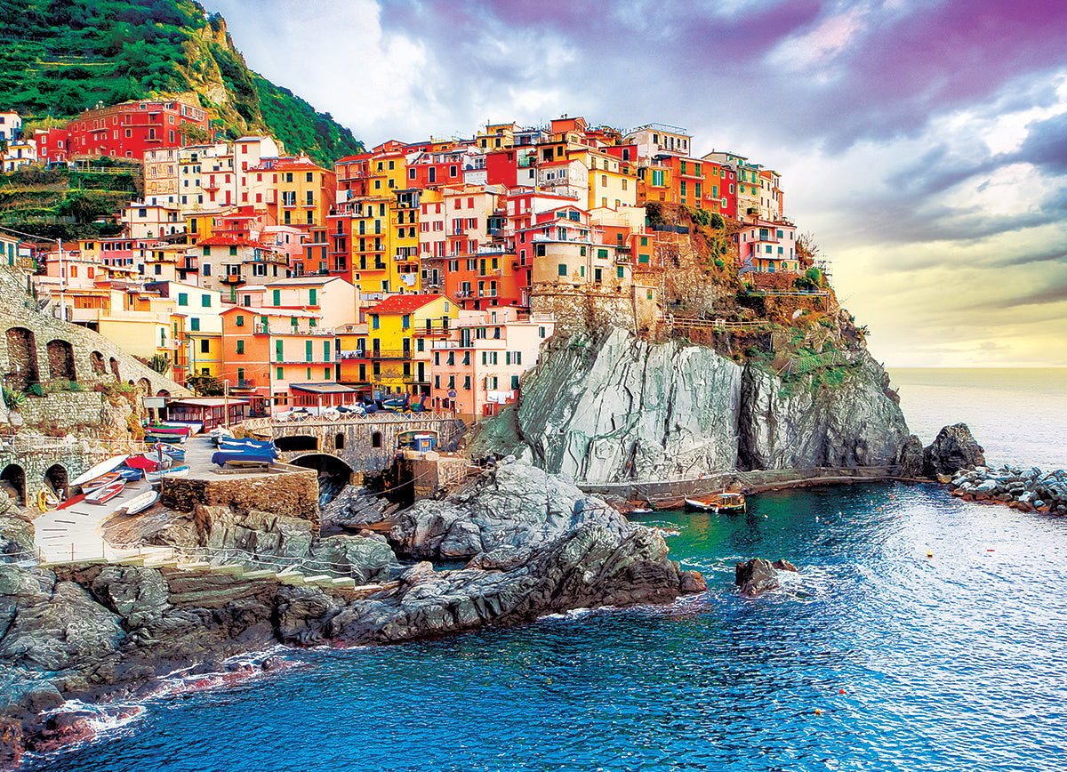 пъзел Eurographics 1000 - Manarola Cinque Terre Italy Mediterranean Oasis|Чинкуе Тере, Италия