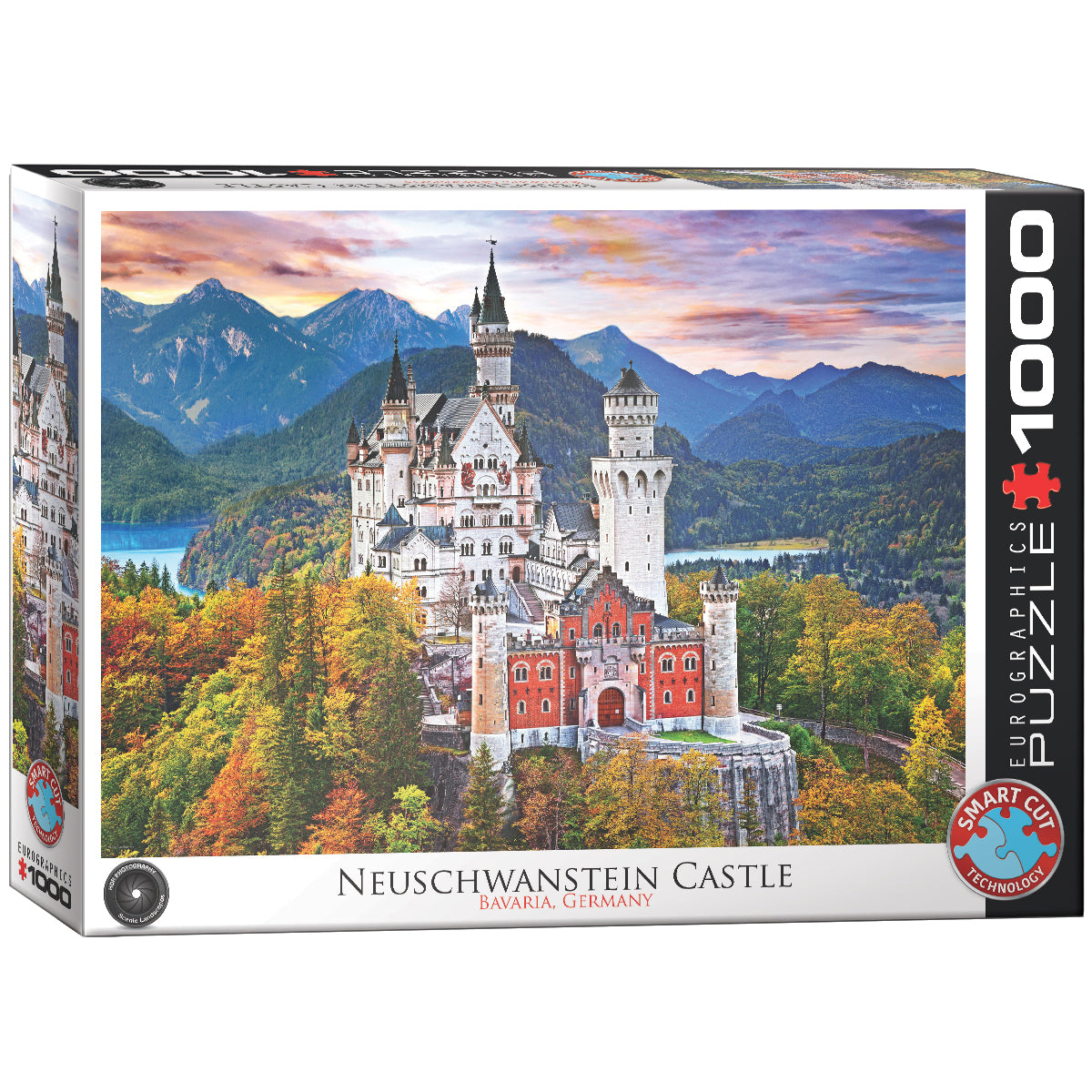 пъзел Eurographics 1000 - Neuschwanstein Castle Germany|Замъка Нойшванщайн