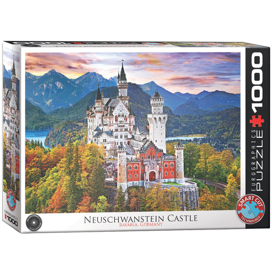 пъзел Eurographics 1000 - Neuschwanstein Castle Germany|Замъка Нойшванщайн