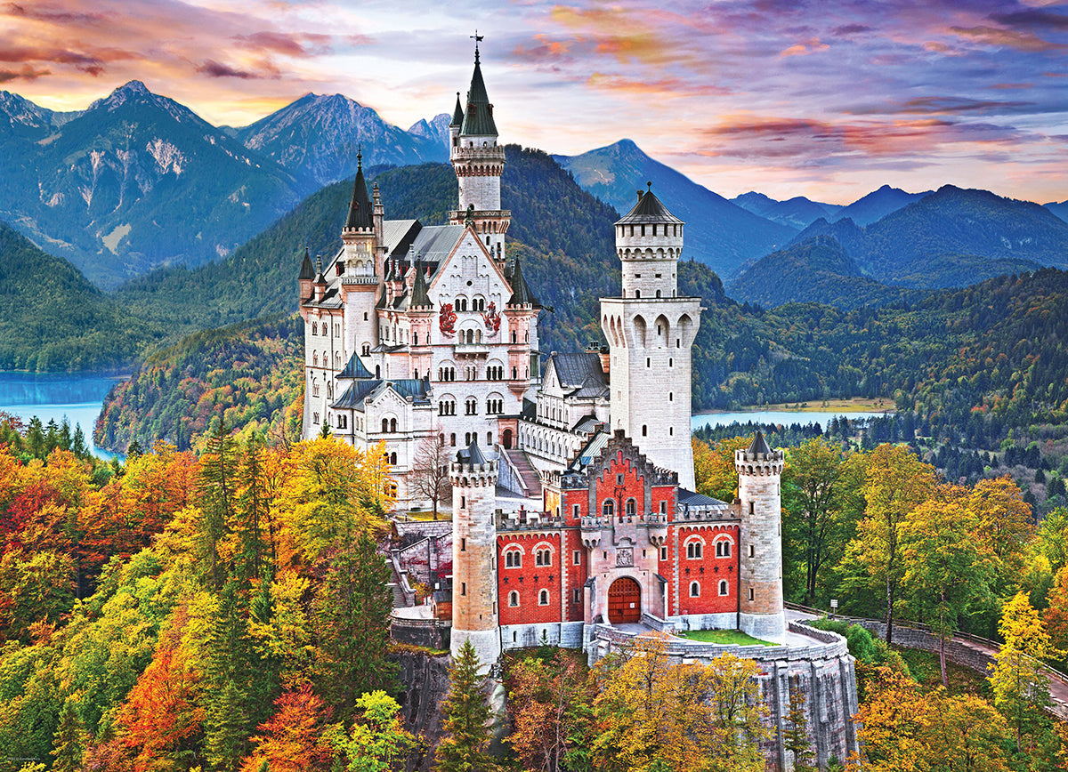 пъзел Eurographics 1000 - Neuschwanstein Castle Germany|Замъка Нойшванщайн