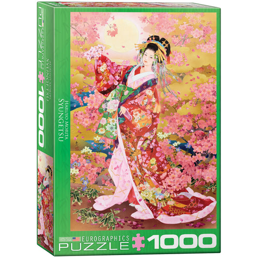 пъзел Eurographics 1000 - Syungetsu|Syungetsu, Харуйо Морита
