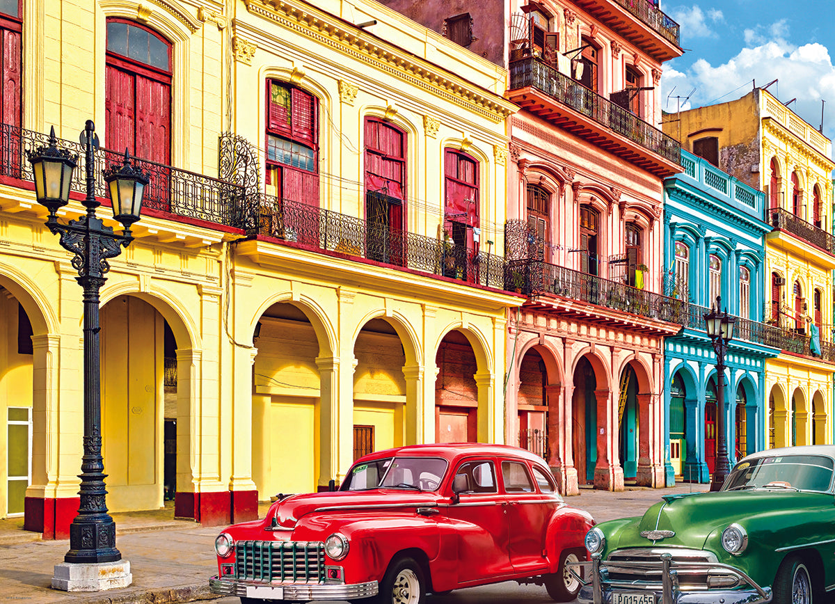 пъзел Eurographics 1000 - La Havana, Cuba|Хавана, Куба