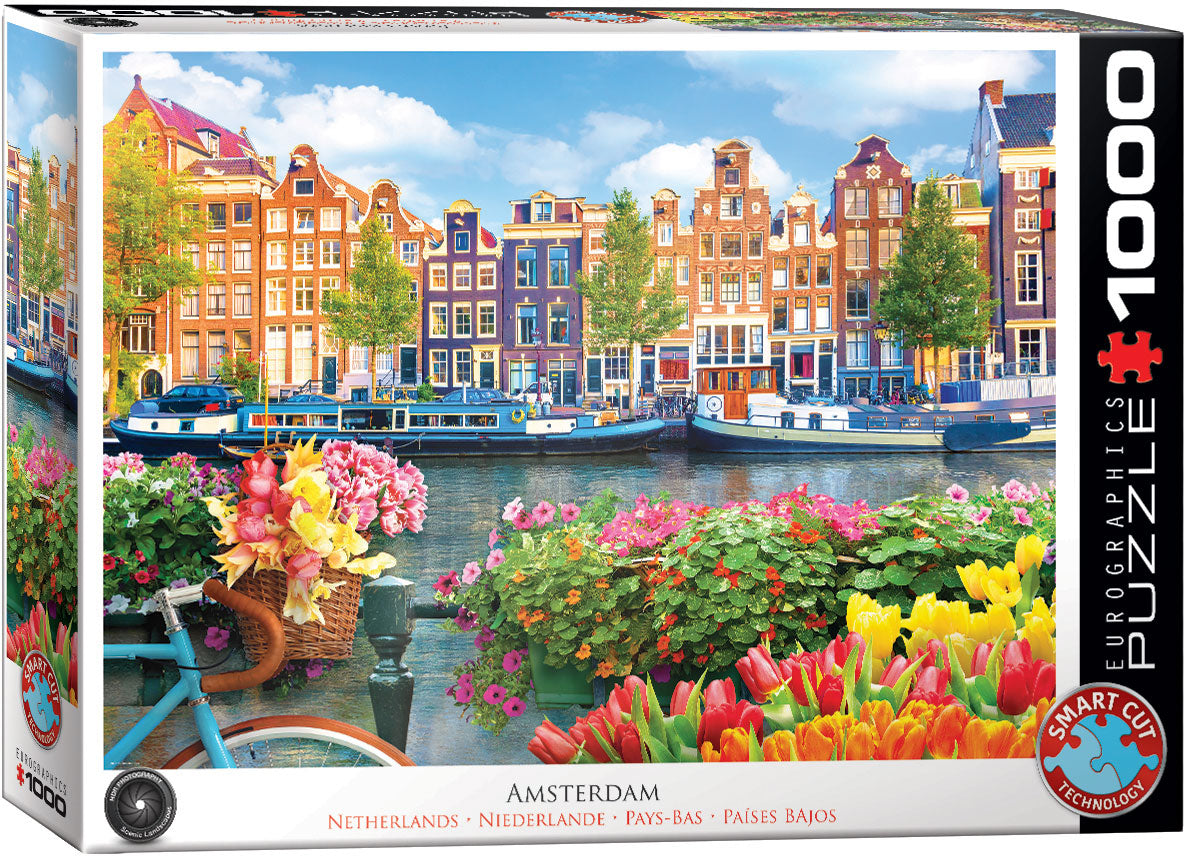пъзел Eurographics 1000 - Amsterdam, Netherlands|Амстердам, Нидерландия