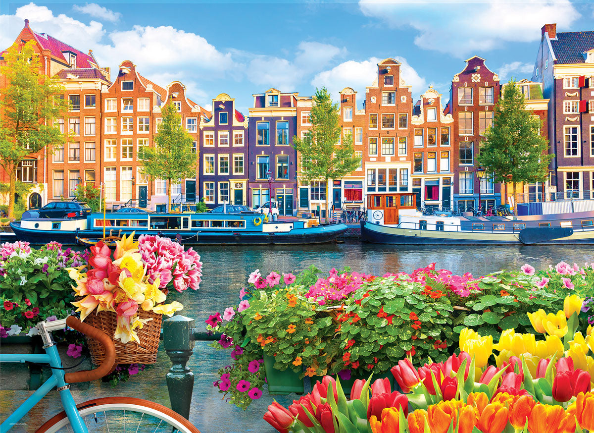пъзел Eurographics 1000 - Amsterdam, Netherlands|Амстердам, Нидерландия