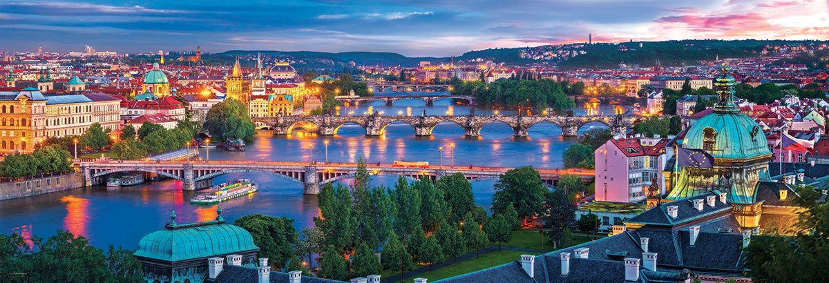 пъзел Eurographics 1000 - Prague, Czech Republic|Прага, Чехия