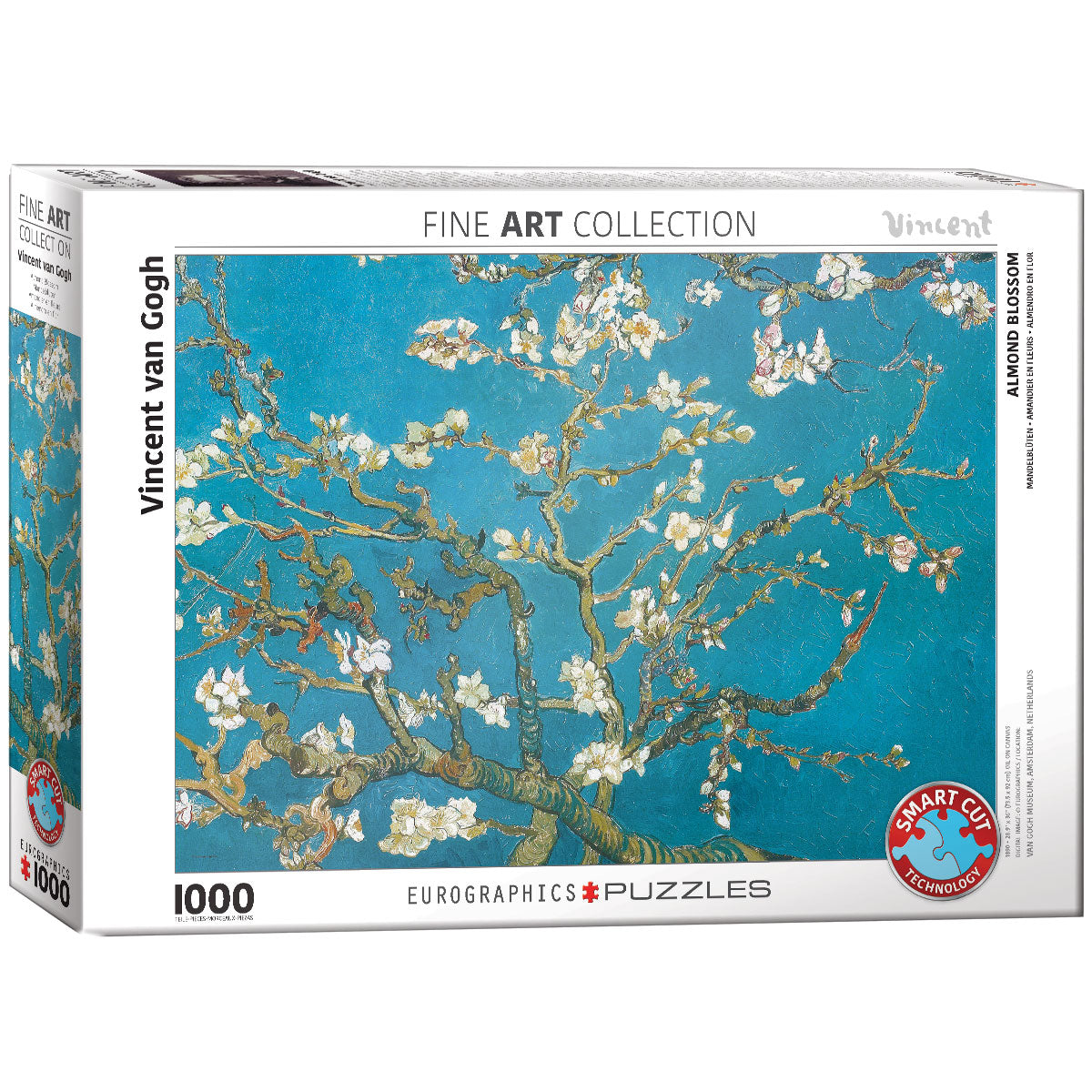 пъзел Eurographics 1000 - Almond Blossom|Цъфнало бадемово дърво