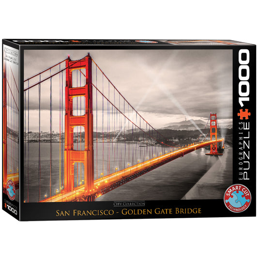 пъзел Eurographics 1000 - San Francisco Golden Gate Bridge|Мостът Голдън Гейт, Сан Франциско
