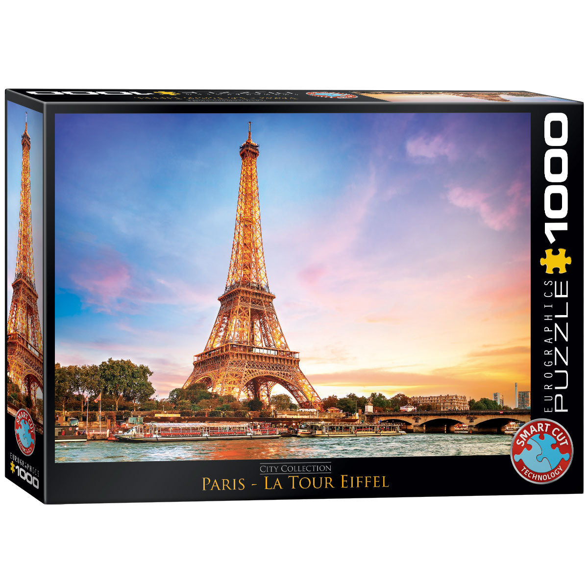 пъзел Eurographics 1000 - Paris La Tour Eiffel|Айфеловата кула