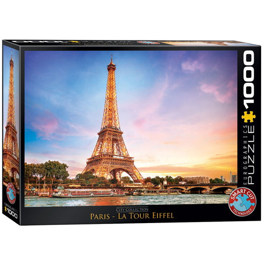 пъзел Eurographics 1000 - Paris La Tour Eiffel|Айфеловата кула