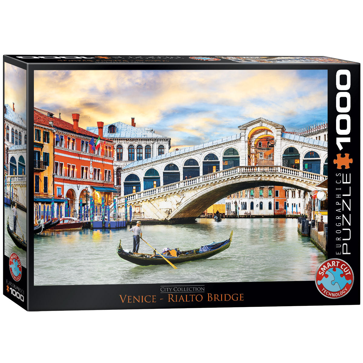 пъзел Eurographics 1000 - Venice Rialto Bridge|Мостът Риалто във Венеция