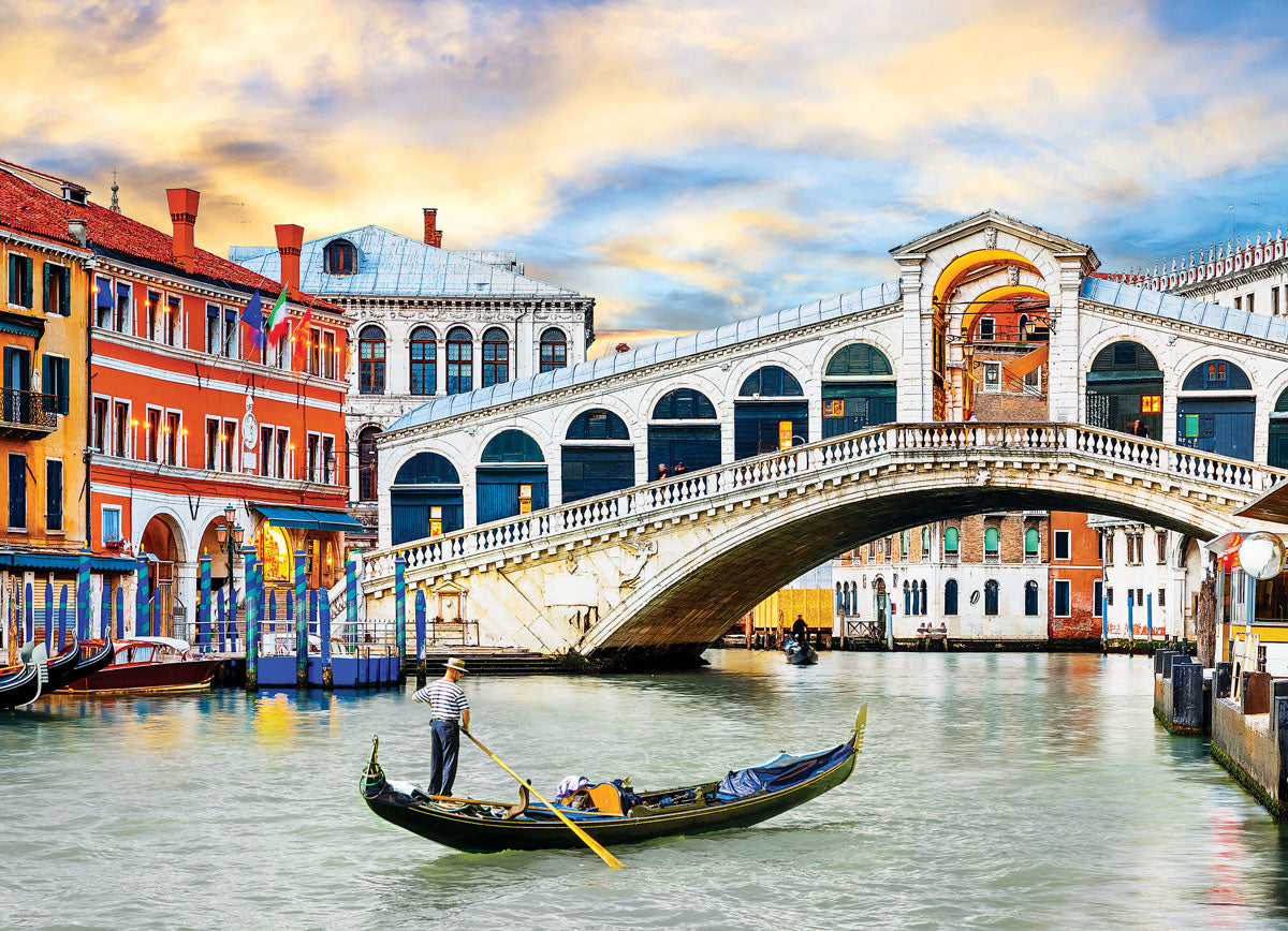 пъзел Eurographics 1000 - Venice Rialto Bridge|Мостът Риалто във Венеция
