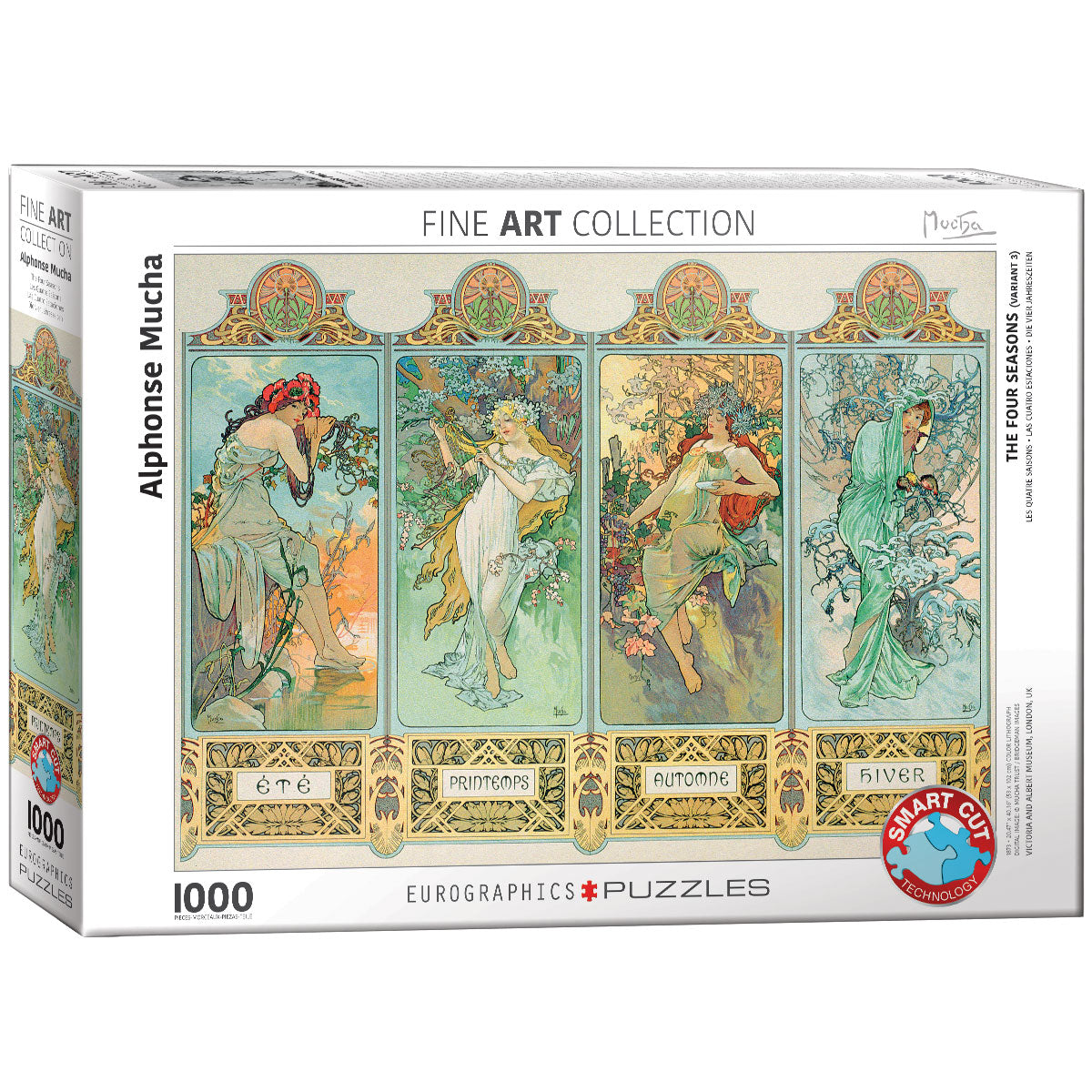 пъзел Eurographics 1000 - The Four Seasons|Четирите годишни времена