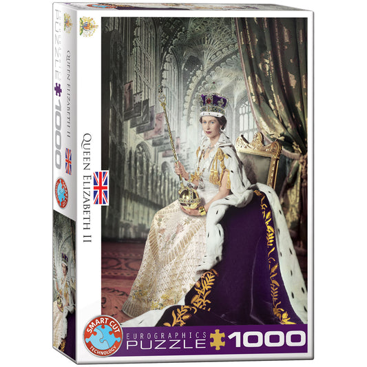 пъзел Eurographics 1000 - Queen Elizabeth II|Кралица Елизабет II
