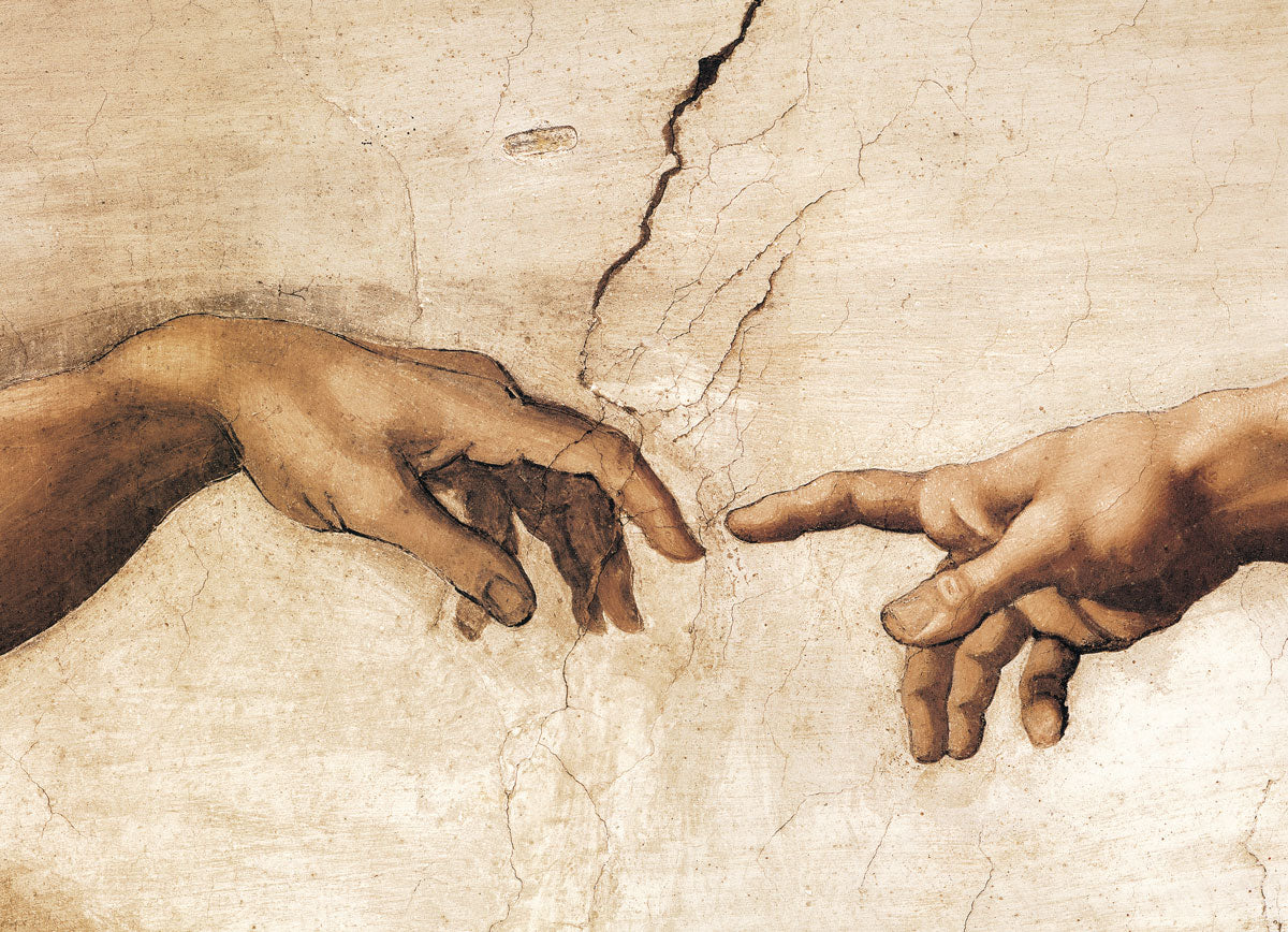пъзел Eurographics 1000 - Creation of Adam (Detail)|Създаването на Адам
