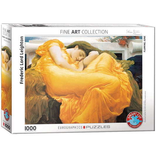 пъзел Eurographics 1000 - Flaming June|Палещият Юни