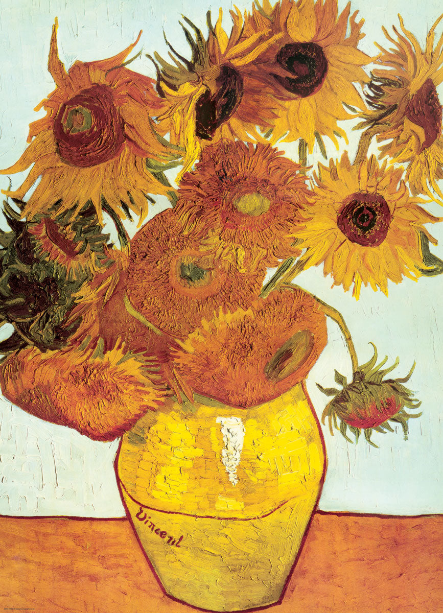пъзел Eurographics 1000 - Twelve Sunflowers|Слънчогледи