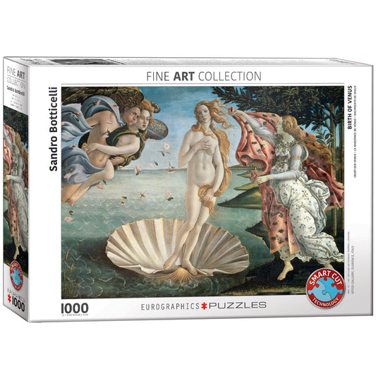 пъзел Eurographics 1000 - Birth of Venus|Раждането на Венера