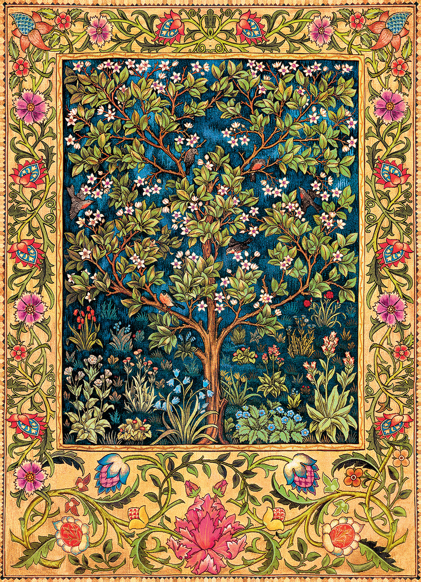 пъзел Eurographics 1000 - Tree of Life Tapestry|Дървото на живота