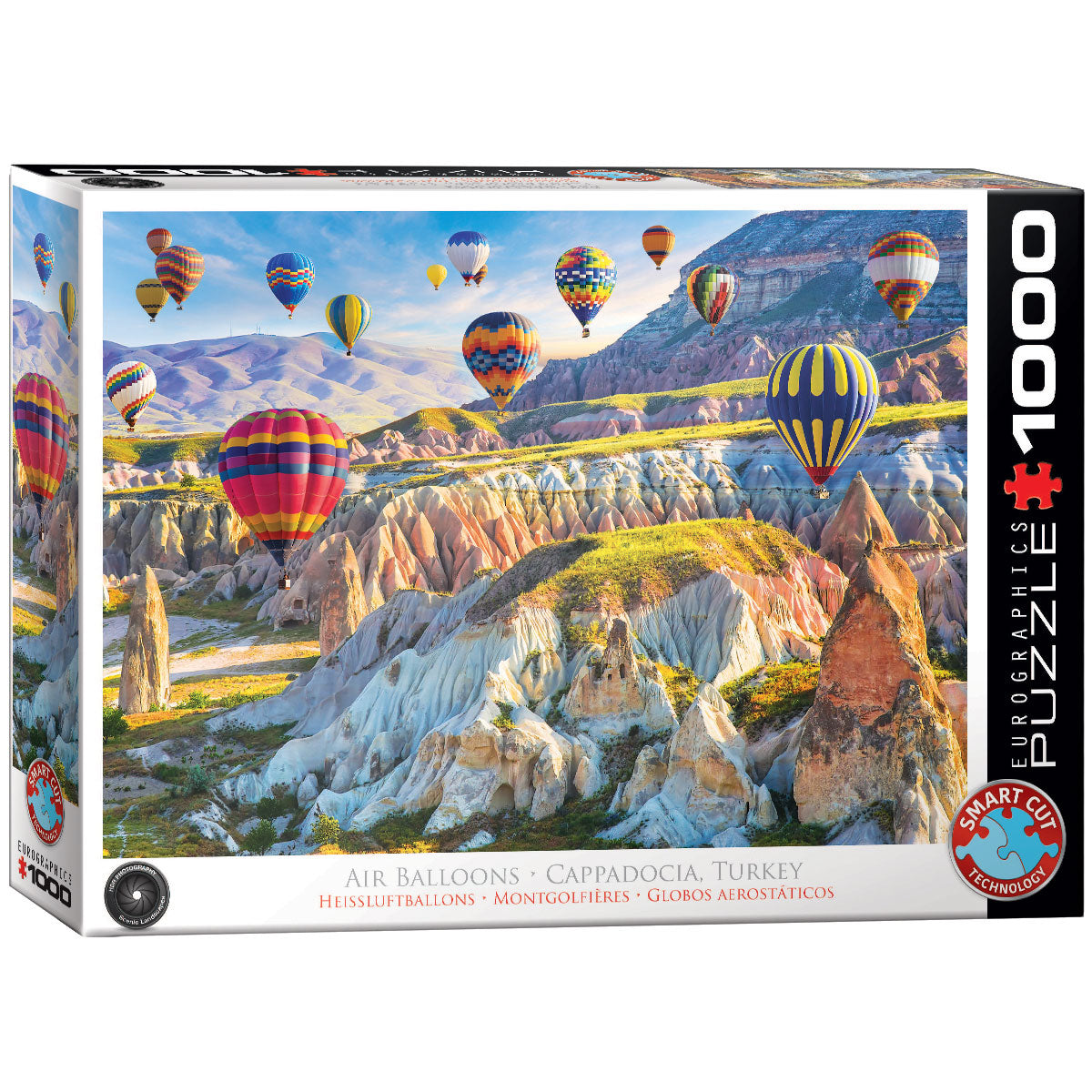 пъзел Eurographics 1000 - Air Balloons Over Cappadocia|Летящи балони над Кападокия