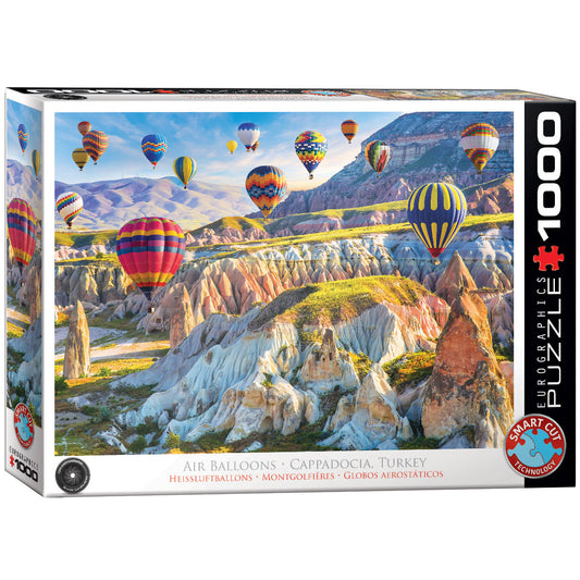 пъзел Eurographics 1000 - Air Balloons Over Cappadocia|Летящи балони над Кападокия