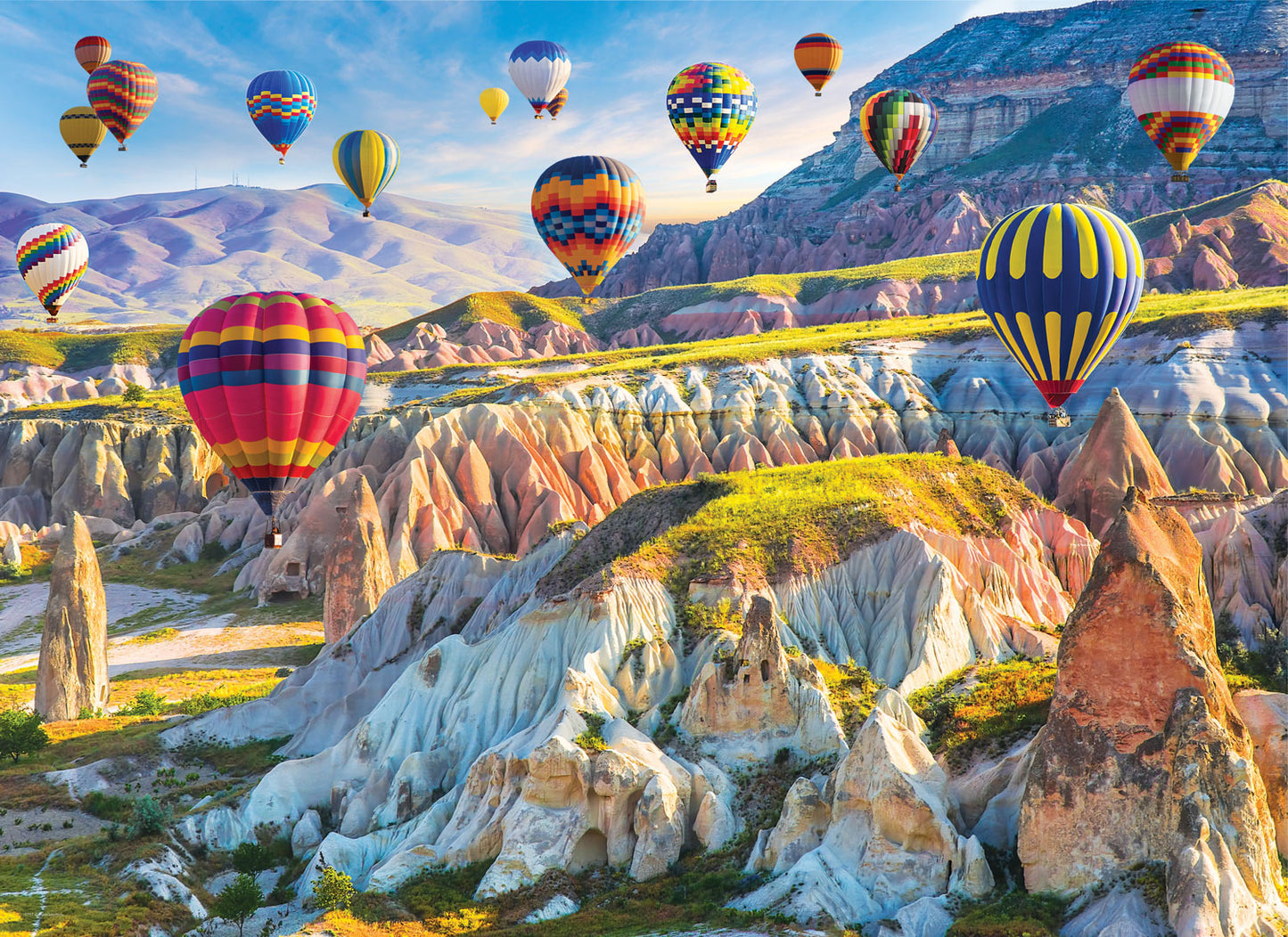 пъзел Eurographics 1000 - Air Balloons Over Cappadocia|Летящи балони над Кападокия