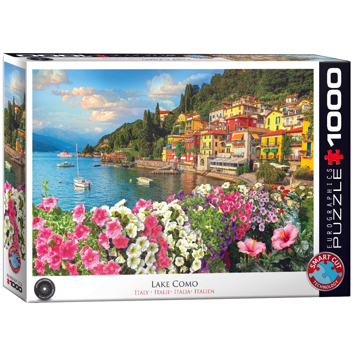 пъзел Eurographics 1000 - Lake Como - Italy|Езерото Комо