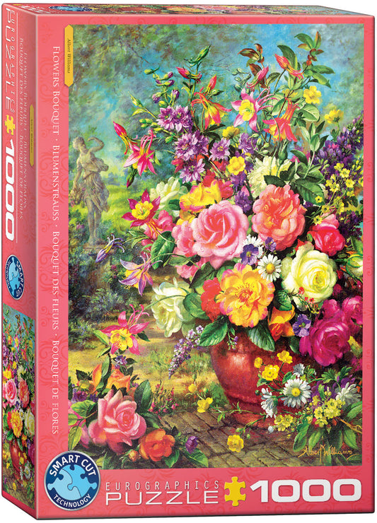 пъзел Eurographics 1000 - Flower Bouquet|Букет цветя