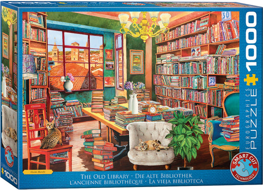пъзел Eurographics 1000 - The Old Library|Старата библиотека