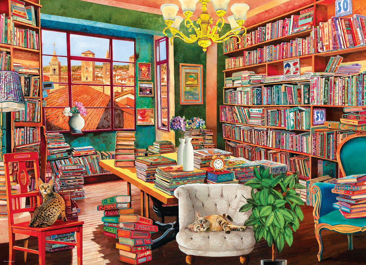 пъзел Eurographics 1000 - The Old Library|Старата библиотека