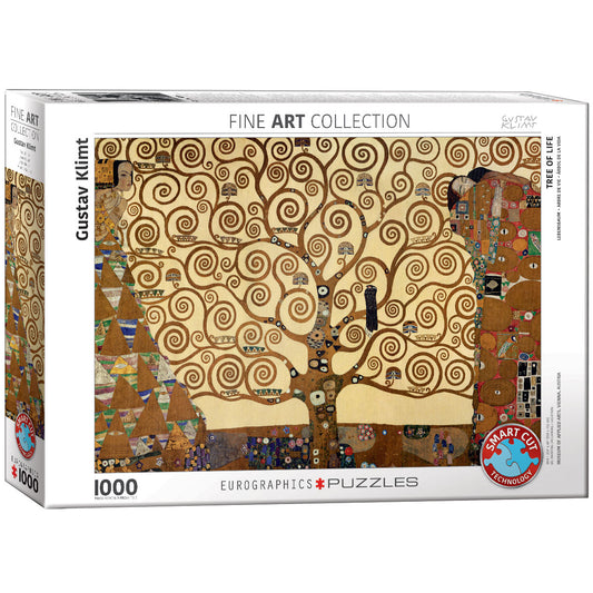 пъзел Eurographics 1000 - Tree of Life by Klimt|Дървото на Живота от Климт