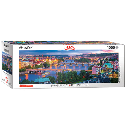 пъзел Eurographics 1000 - Prague, Czech Republic|Прага, Чехия