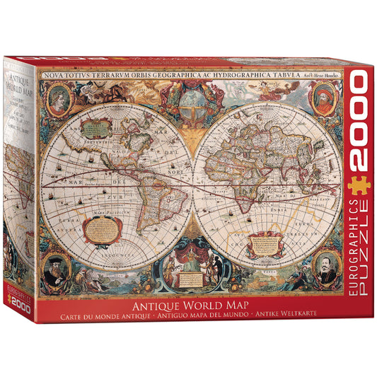 пъзел Eurographics 2000 - Orbis Geographica World Map|Антична световна карта
